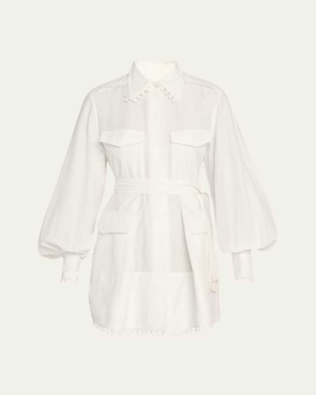 Illuminate Utility Mini Dress
